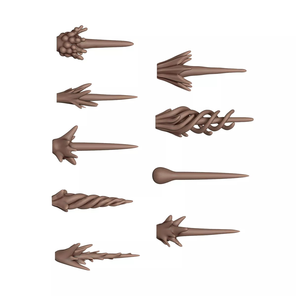 AK Basing Bits Plasma FX (54 pièces)