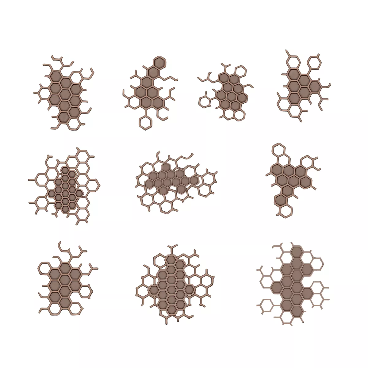 AK Basing Bits Portal FX (10 pièces)