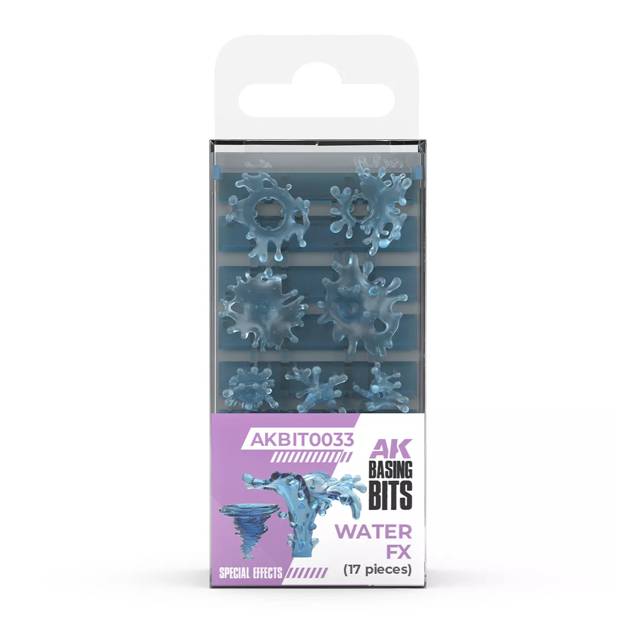 AK Basing Bits Water FX (17 pièces)