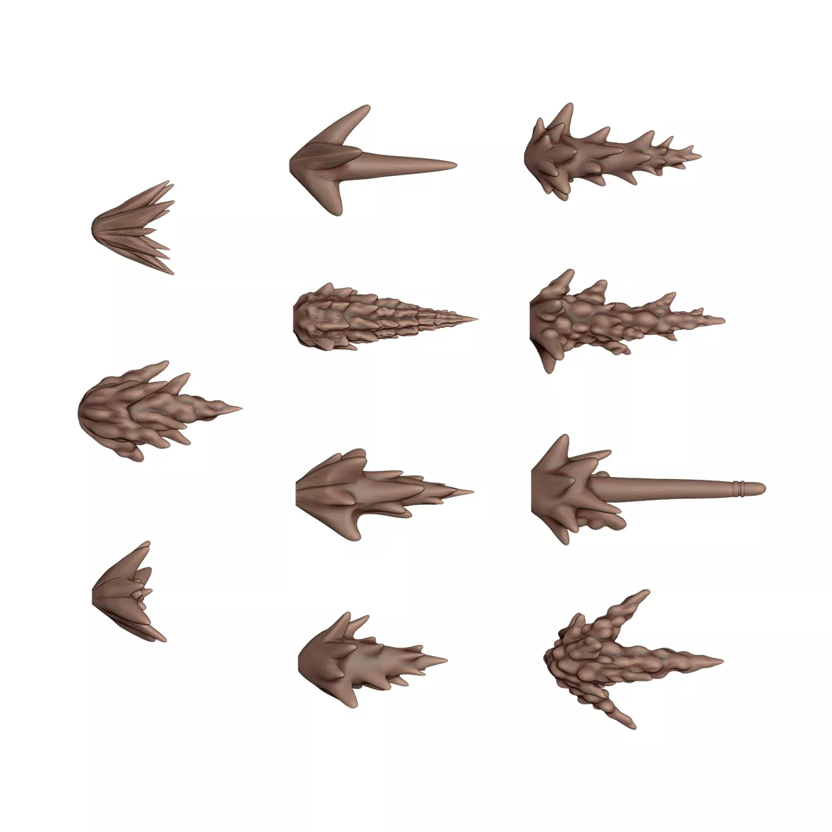 AK Basing Bits Weapon Shot FX (54 pièces)
