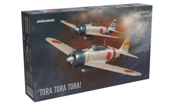 Eduard 11155 1/48 Tora Tora Tora! Mitsubishi A6M2 Zero Type 21 Dual Combo