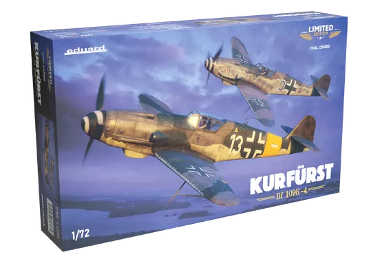 Eduard 2155 1/72 BF109K-4 Kurfürst Dual Combo