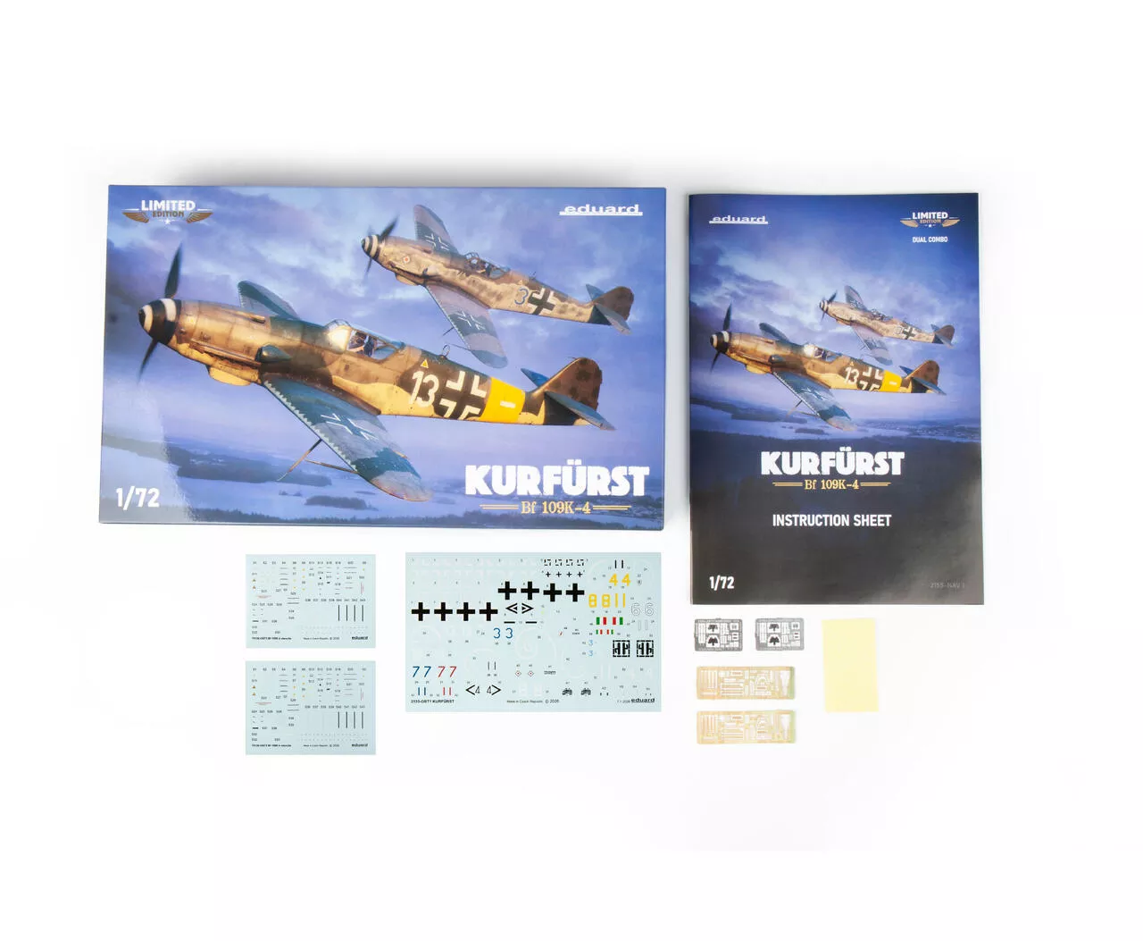 Eduard 2155 1/72 BF109K-4 Kurfürst Dual Combo