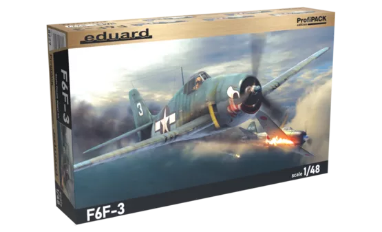 Eduard 8227 1/48 F6F-3 Hellcat ProfiPack