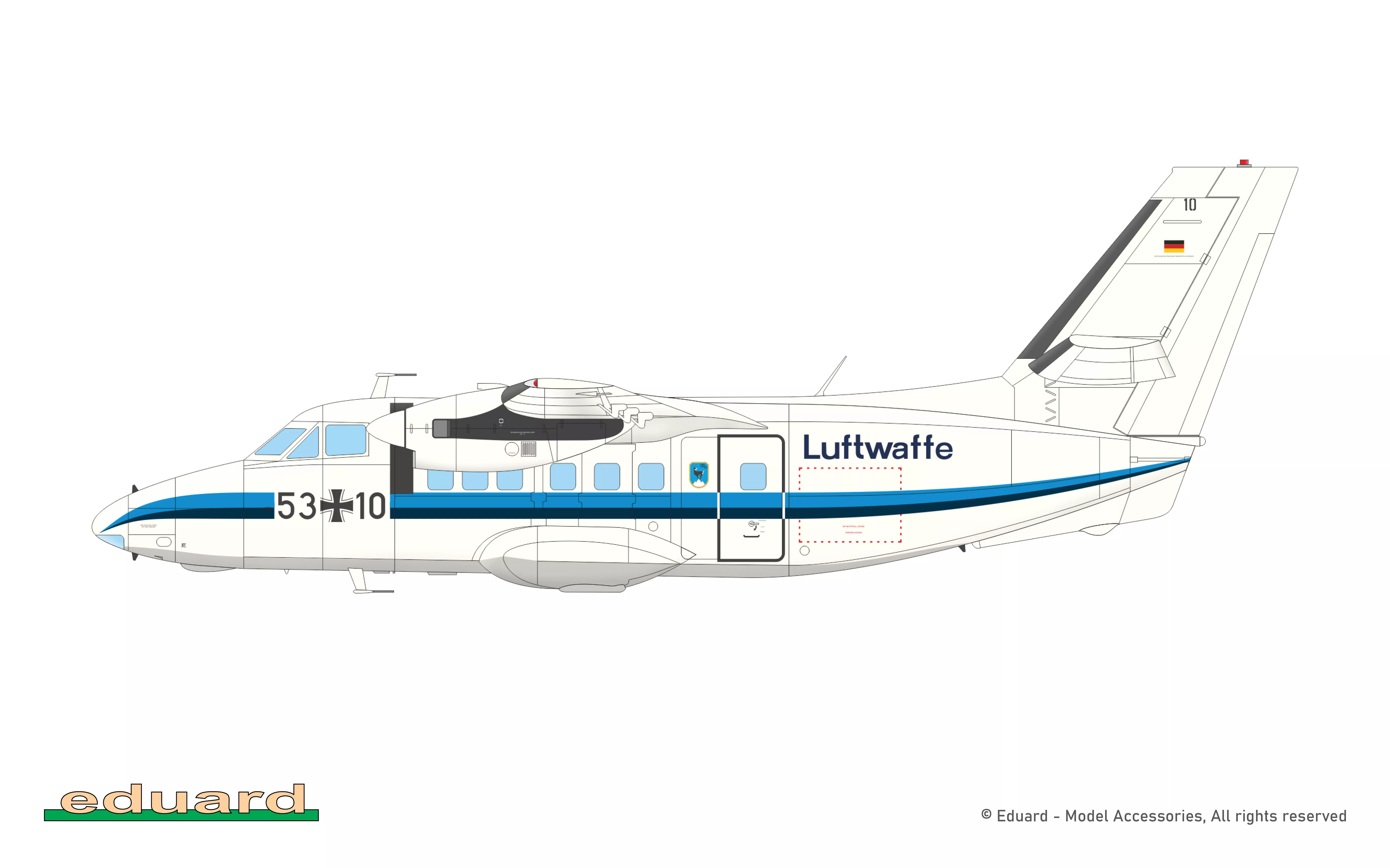 Eduard 2148 1/72 Turbolet L-410UVP WEEKEND edition