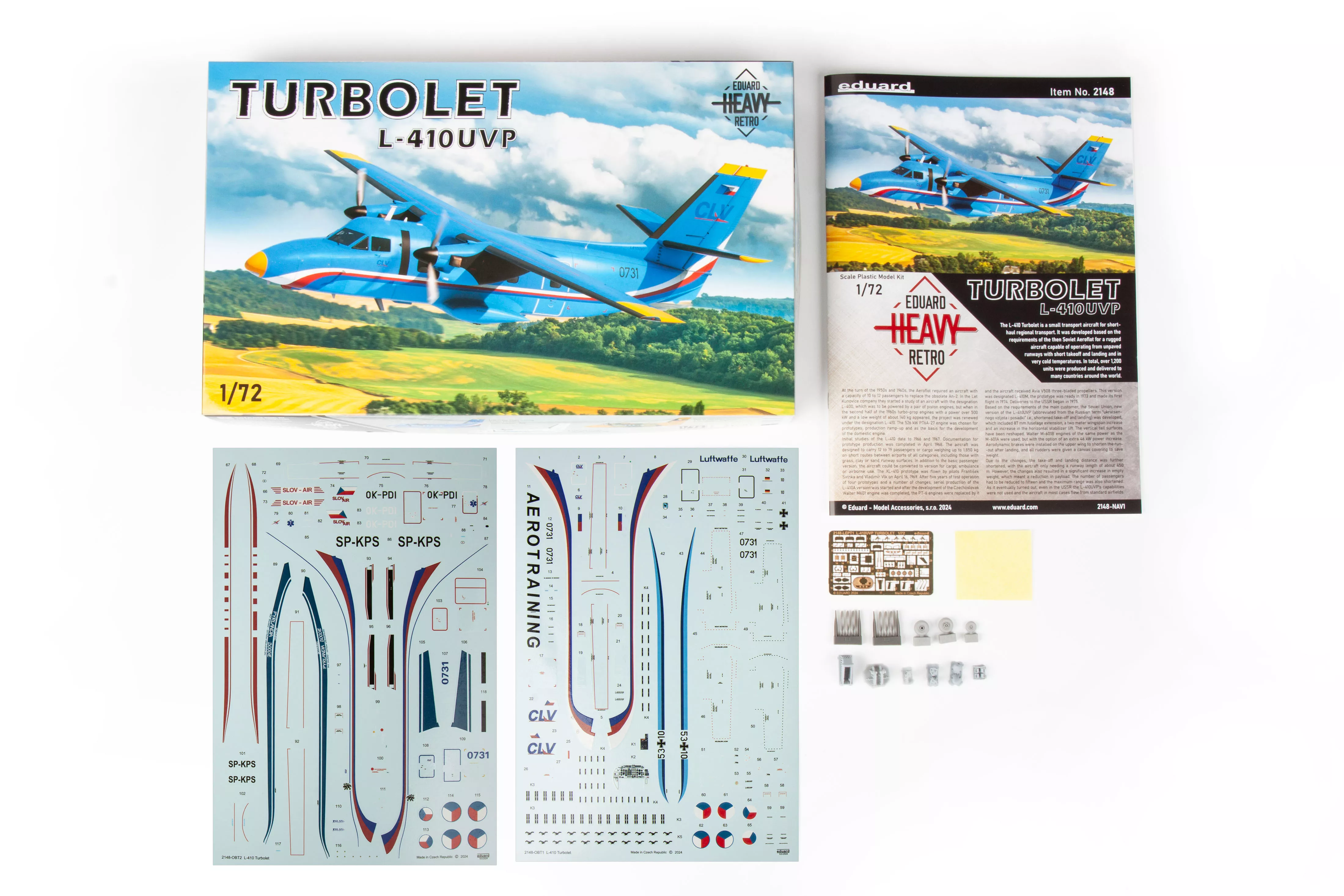 Eduard 2148 1/72 Turbolet L-410UVP WEEKEND edition