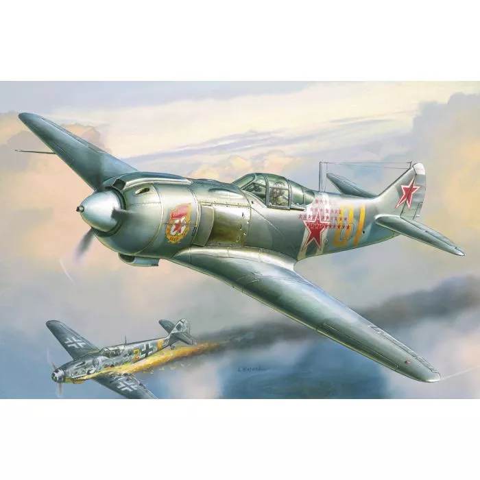 Zvezda 4801 1:48 Chasseur Soviétique Lavochkin La-5FN