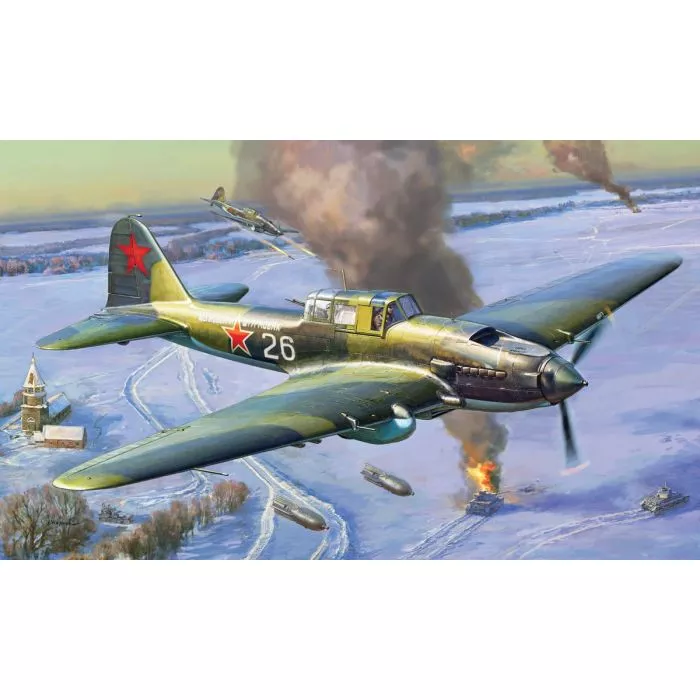 Zvezda 4826 1:48 Ilyushin IL-2 Shturmovik (Mod.1943)