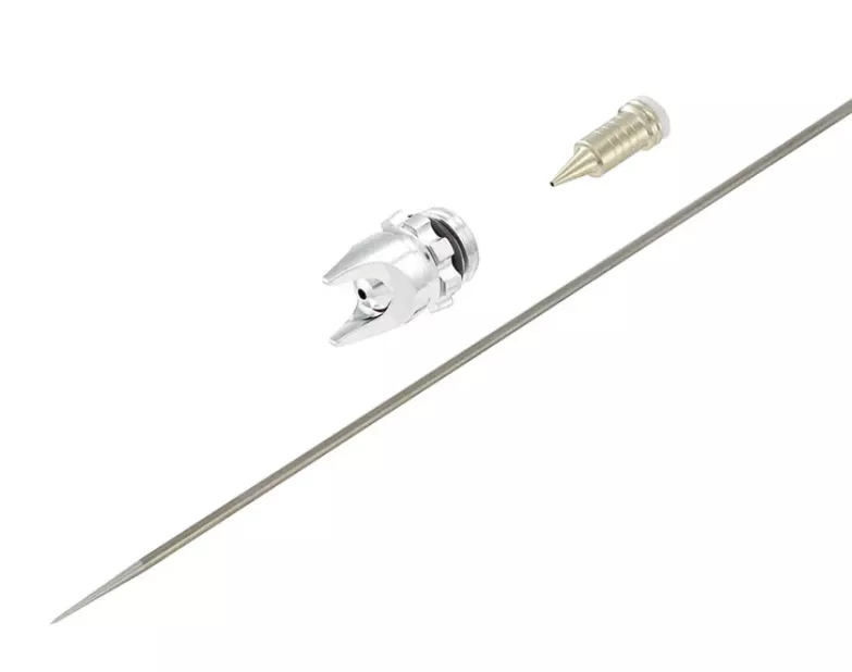 Harder & Steenbeck 712362 Set Buse, Capuchon & Aiguille 0.28mm ''FineLine''