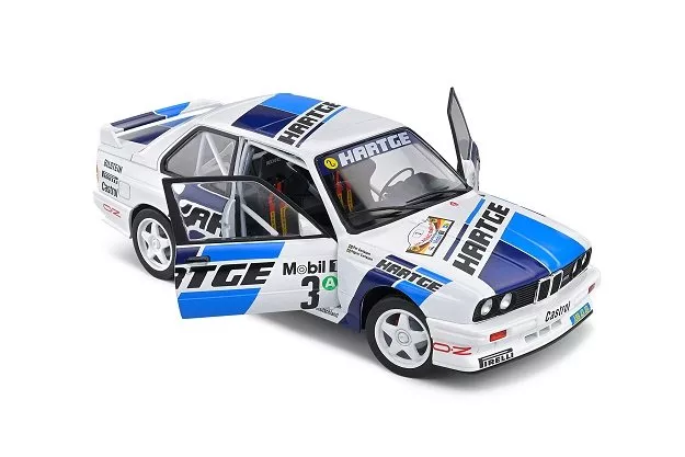 Solido 1801514 1:18 BMW E30 Groupe ADAC Rallye Allemagne 1990