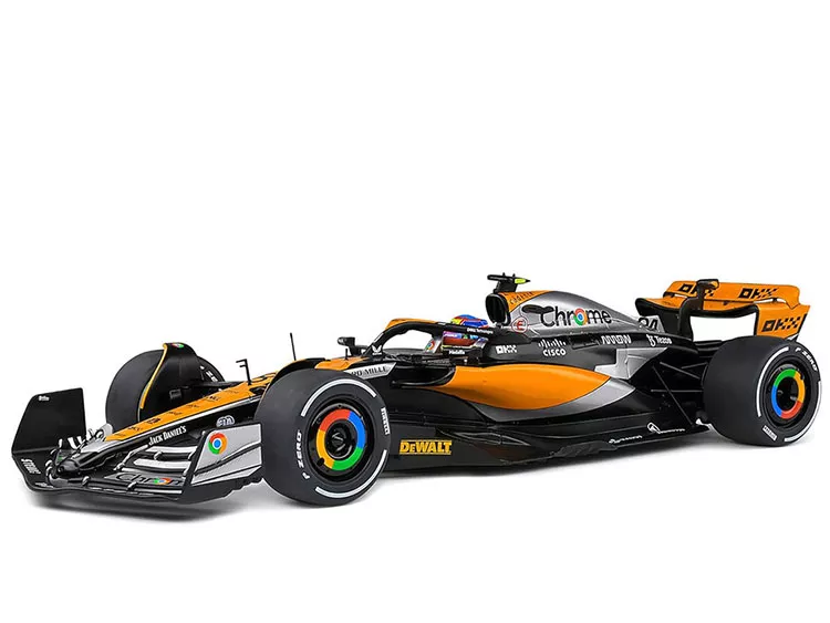 Solido 1811202 1:18 Mclaren Team MCL60 num 81 Great Britain GP2023 Piastri