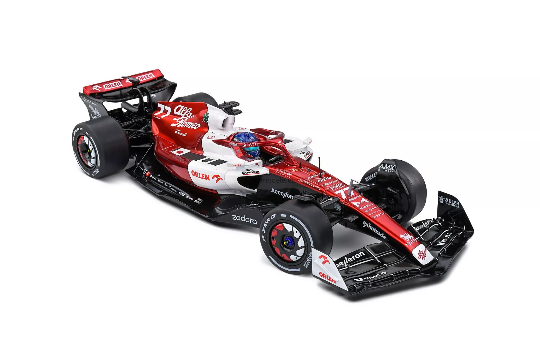 Solido 421182160 1:18 Alfa Romeo C42- Emilia Romagna GP V.  Bottas