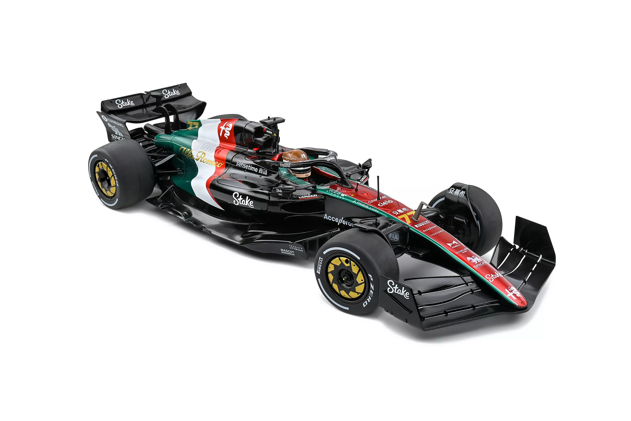 Solido 421186280 1:18 Alfa Romeo C43 Italien GP 2023