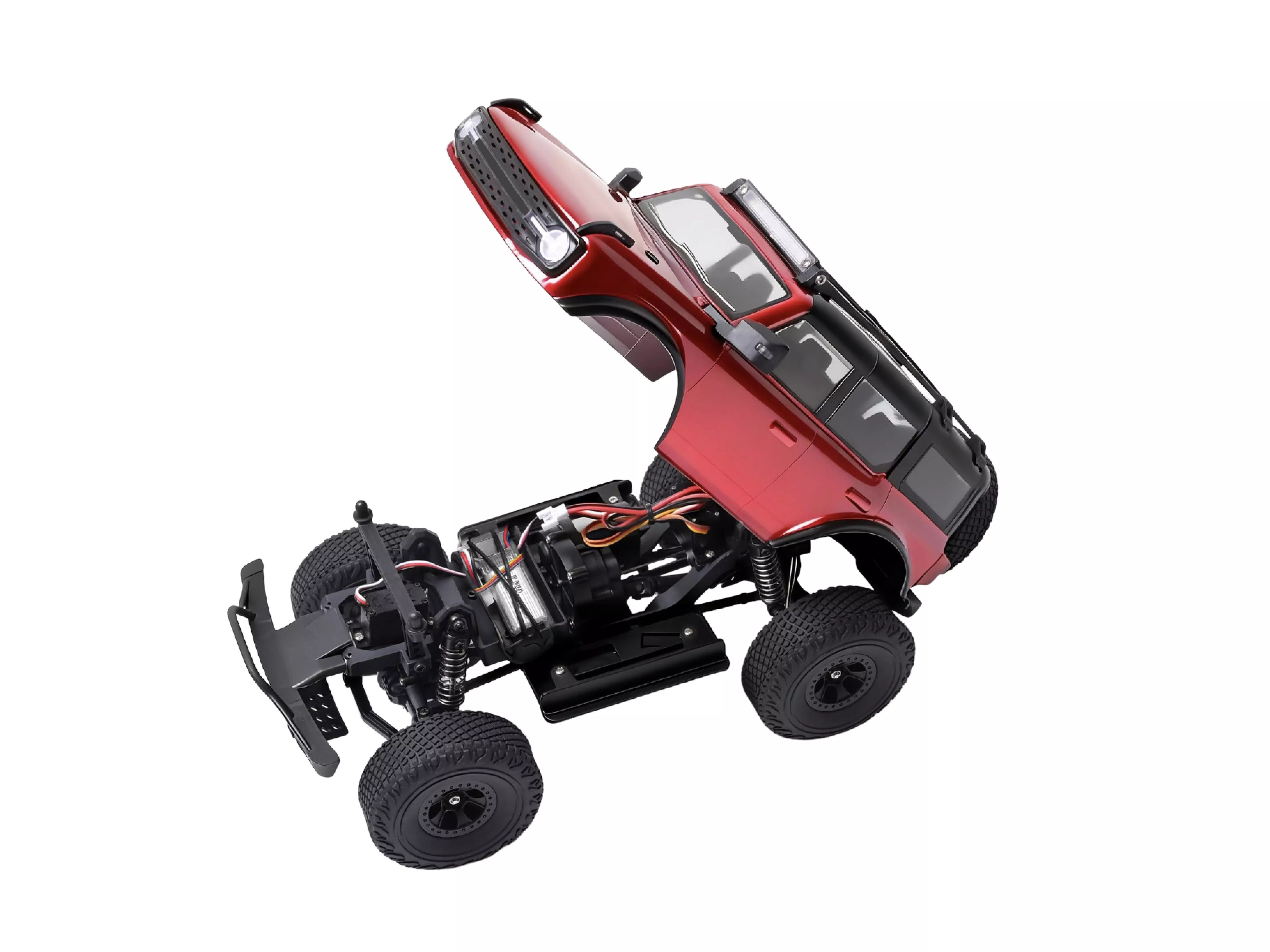 DF Models 3107 1/18 Crawler Mini Varant RTR Rouge