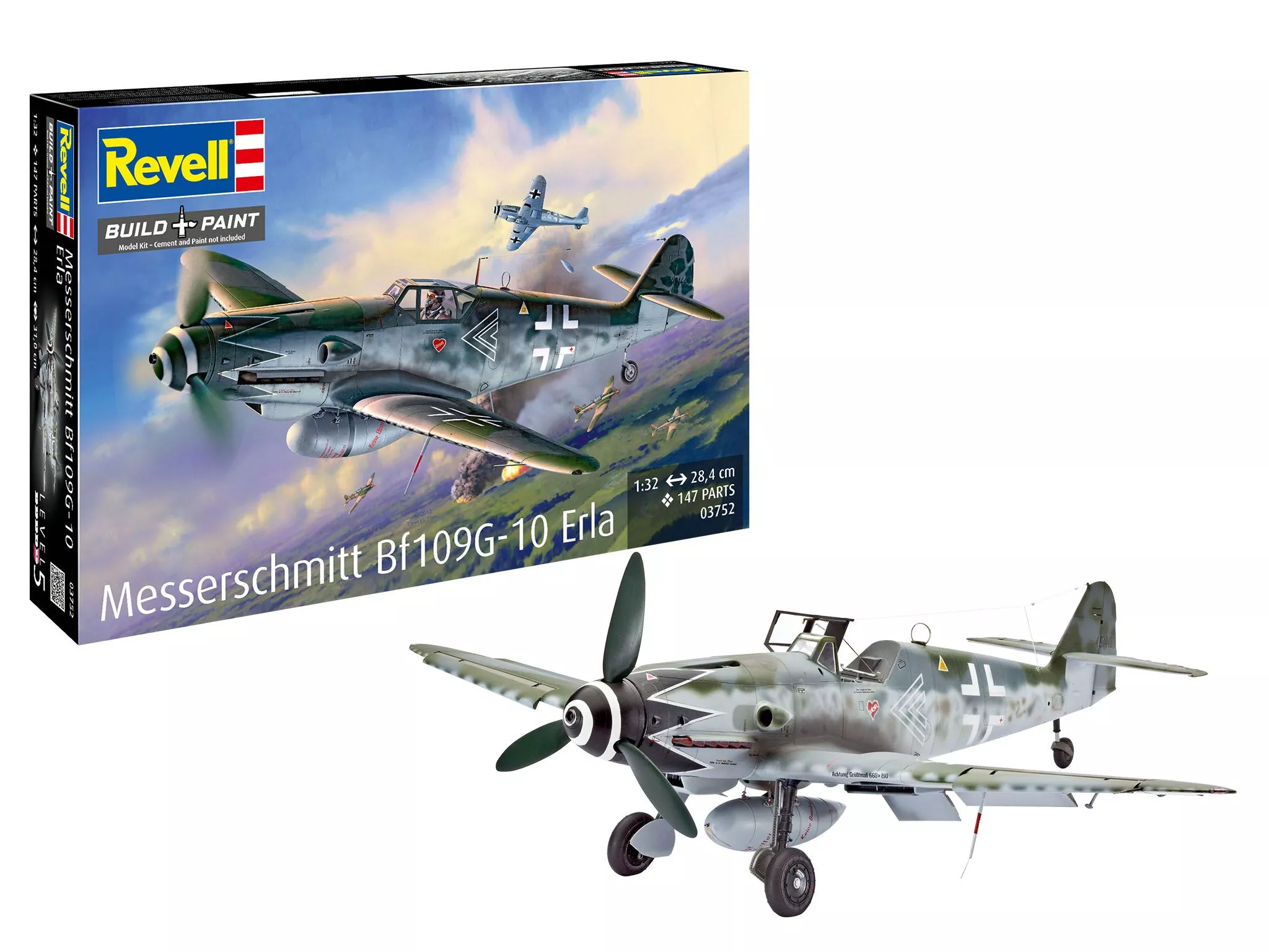 Revell 03752 1:32 Messerschmitt  Bf109 G-10 Erla