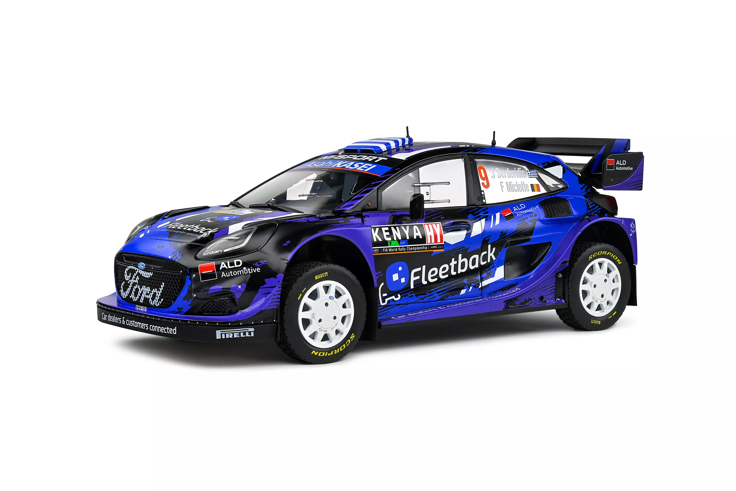 Solido 421186421 1:18 Ford Puma Rally