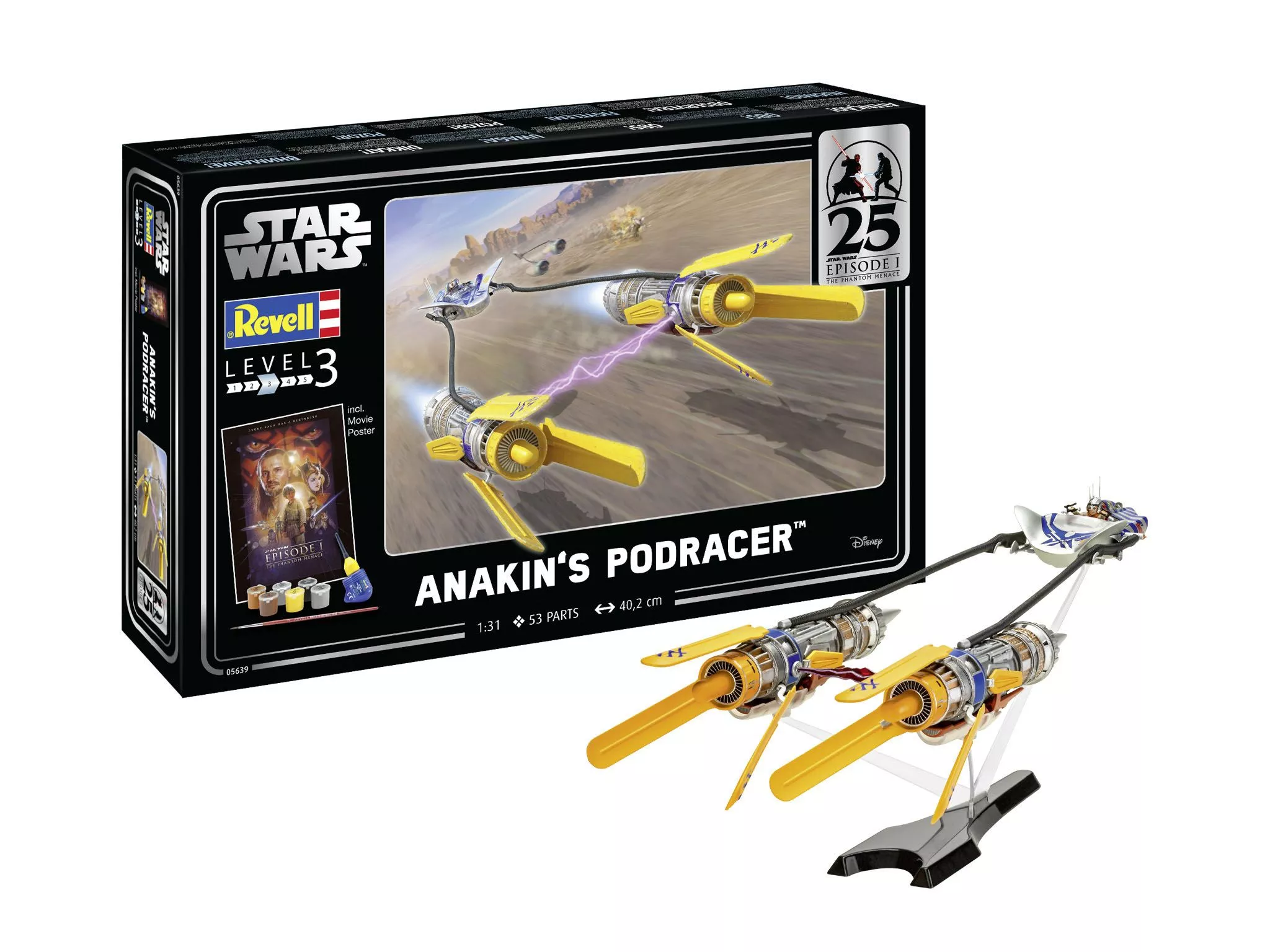 Revell 05639 1:31 Star Wars PodRacer d'Anakin