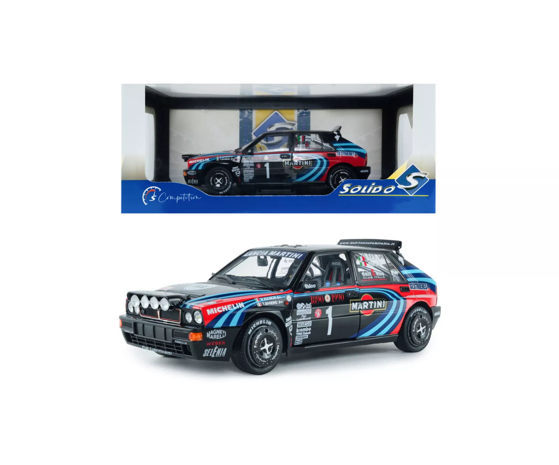 Solido S1807809 1:18 Lancia Delta HF Integrale Noire