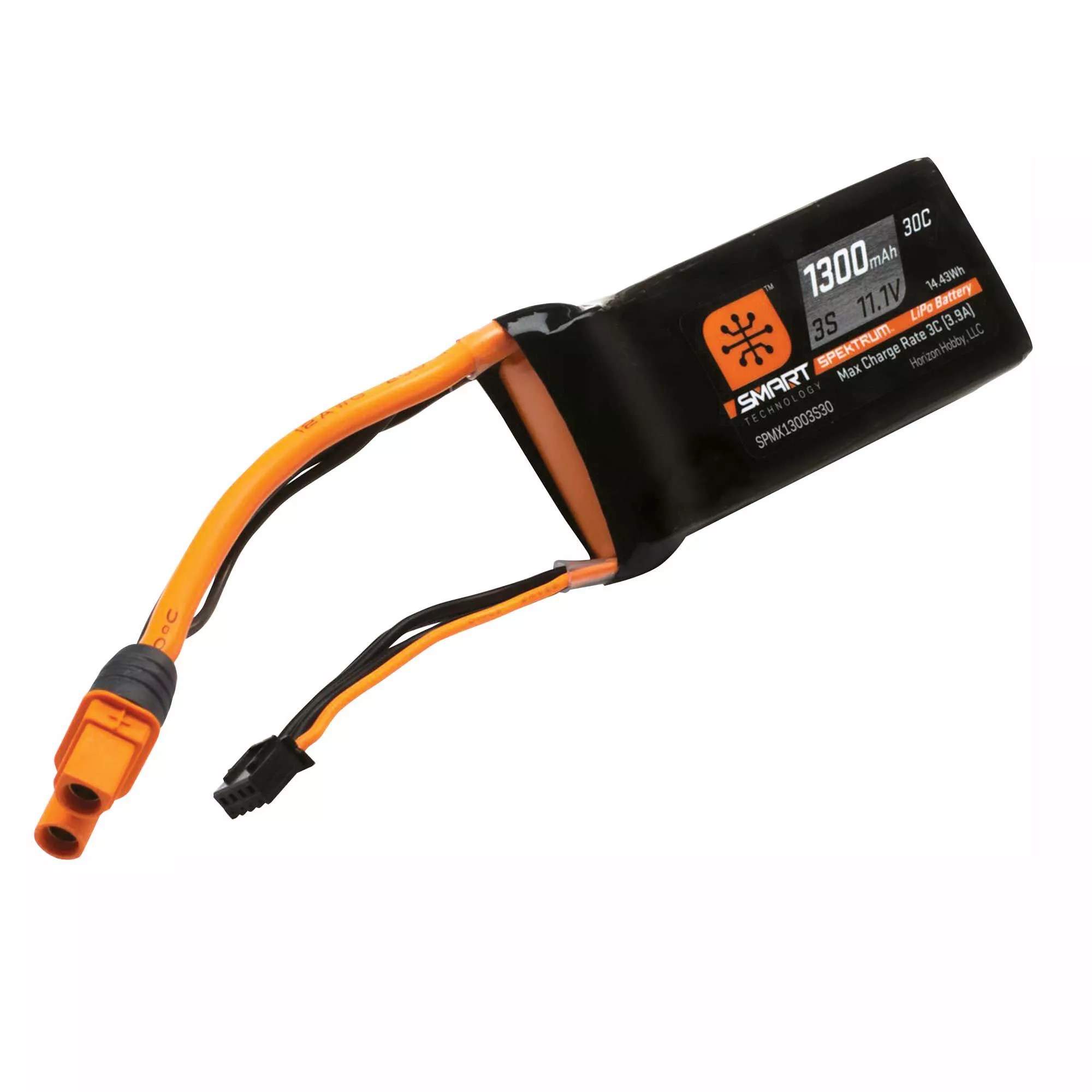 Spektrum SPMX13003S30M Accu 3S 1300mAh 30C prise IC3