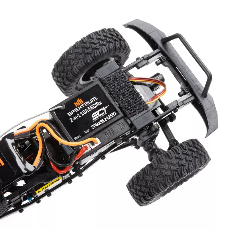 Axial 1219T2 1/24 Crawler SCX24  Base Camp 4X4 RTR Bleu