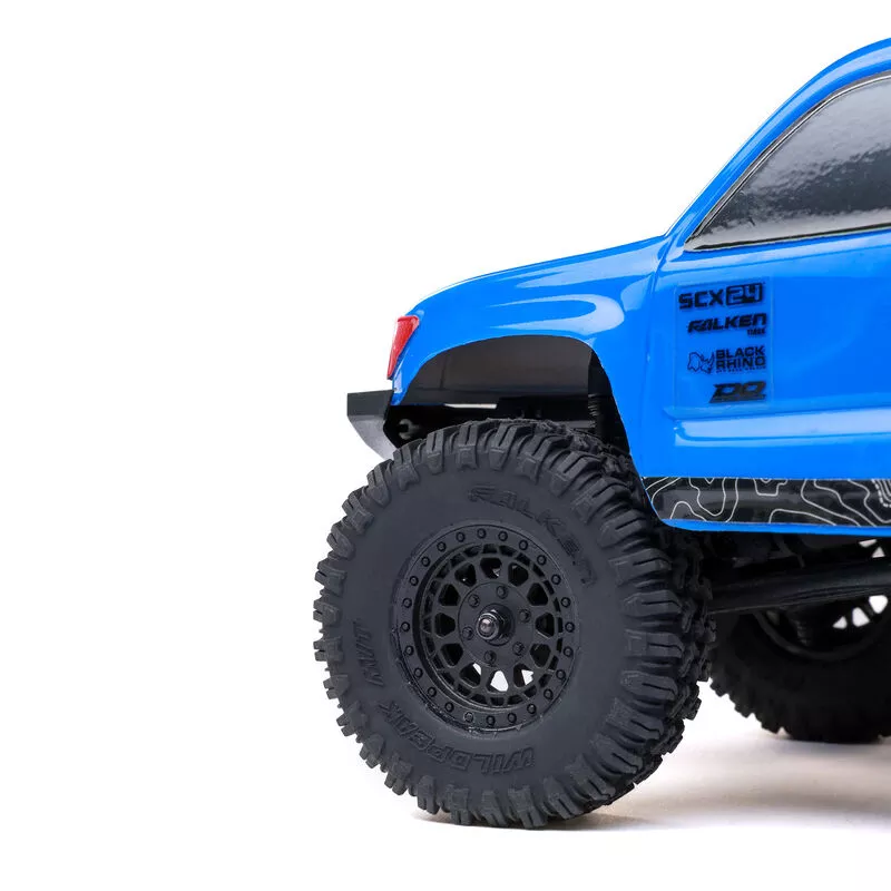 Axial 1219T2 1/24 Crawler SCX24  Base Camp 4X4 RTR Bleu