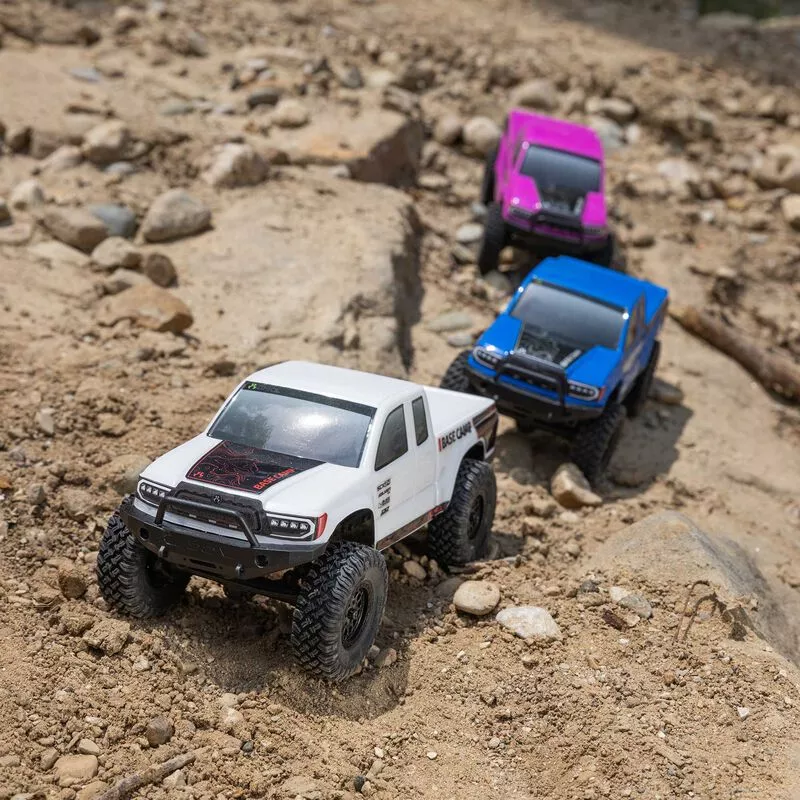 Axial 1219T2 1/24 Crawler SCX24  Base Camp 4X4 RTR Bleu