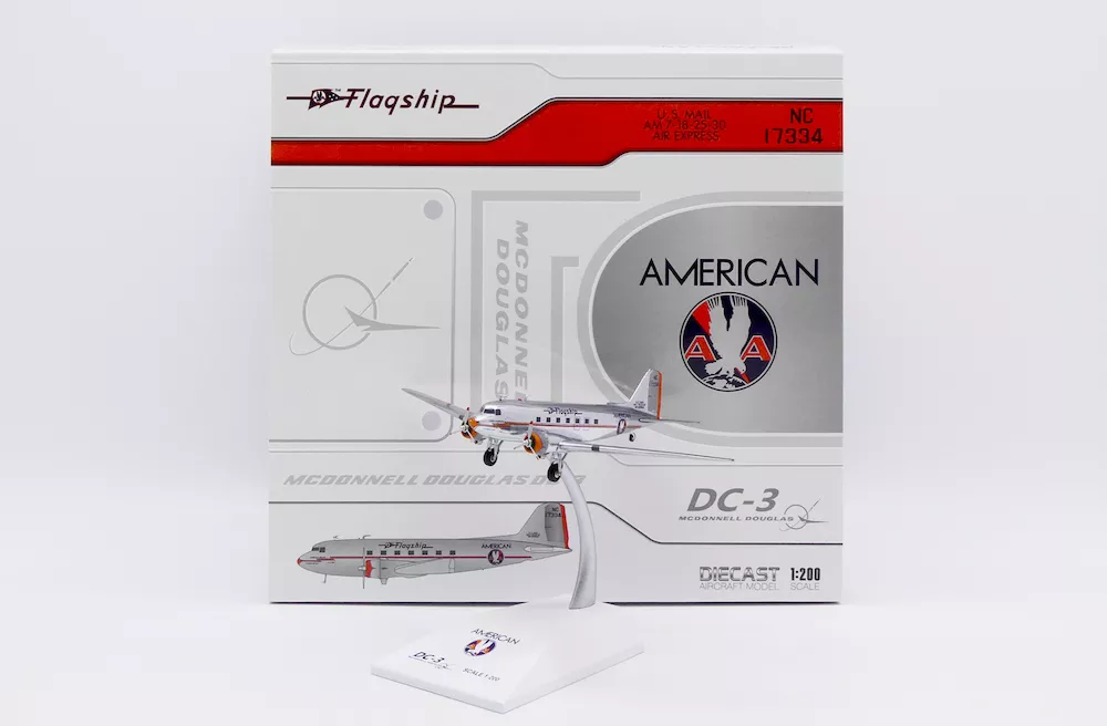 JC Wings Douglas DC-3 1:200 US Mail