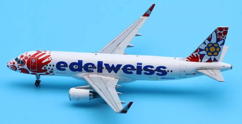 Phoenix A320 1:400 Edelweiss HB-JLT