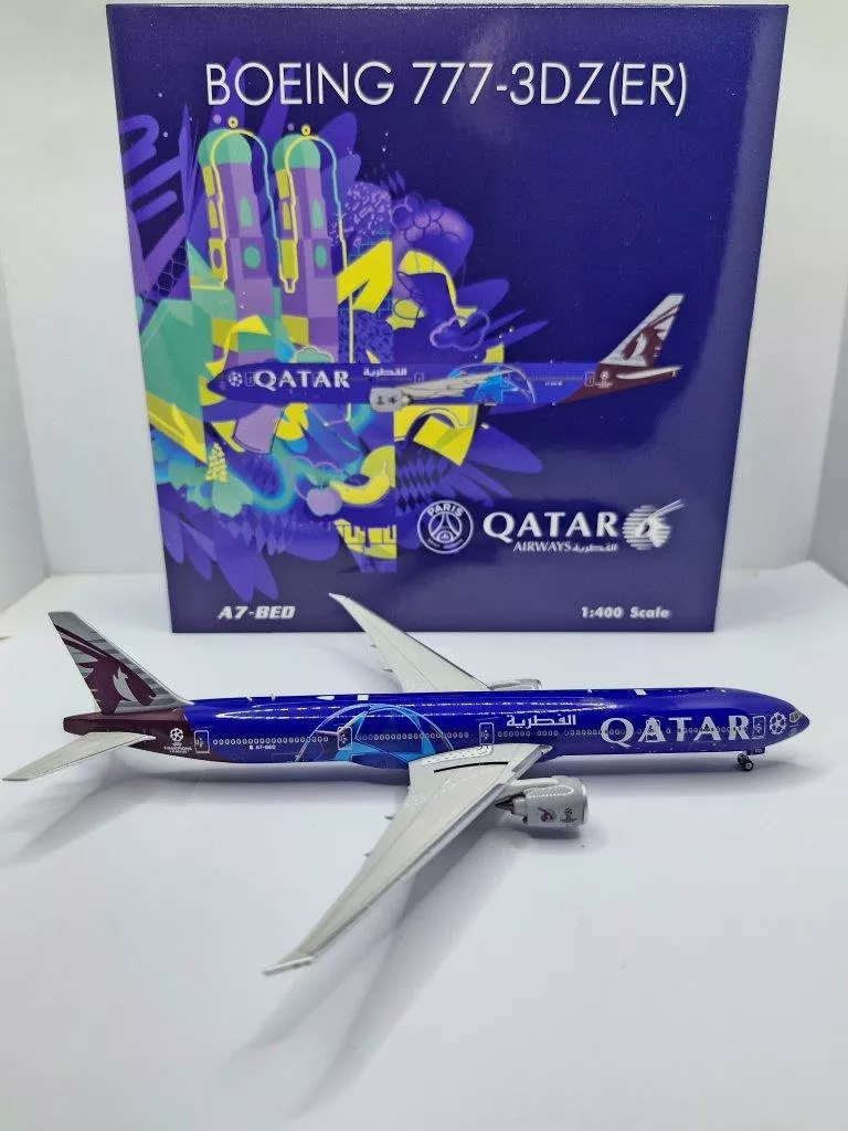 Phoenix B777-3DZ (ER) 1:400 Qatar A7-BED Champions League 2025