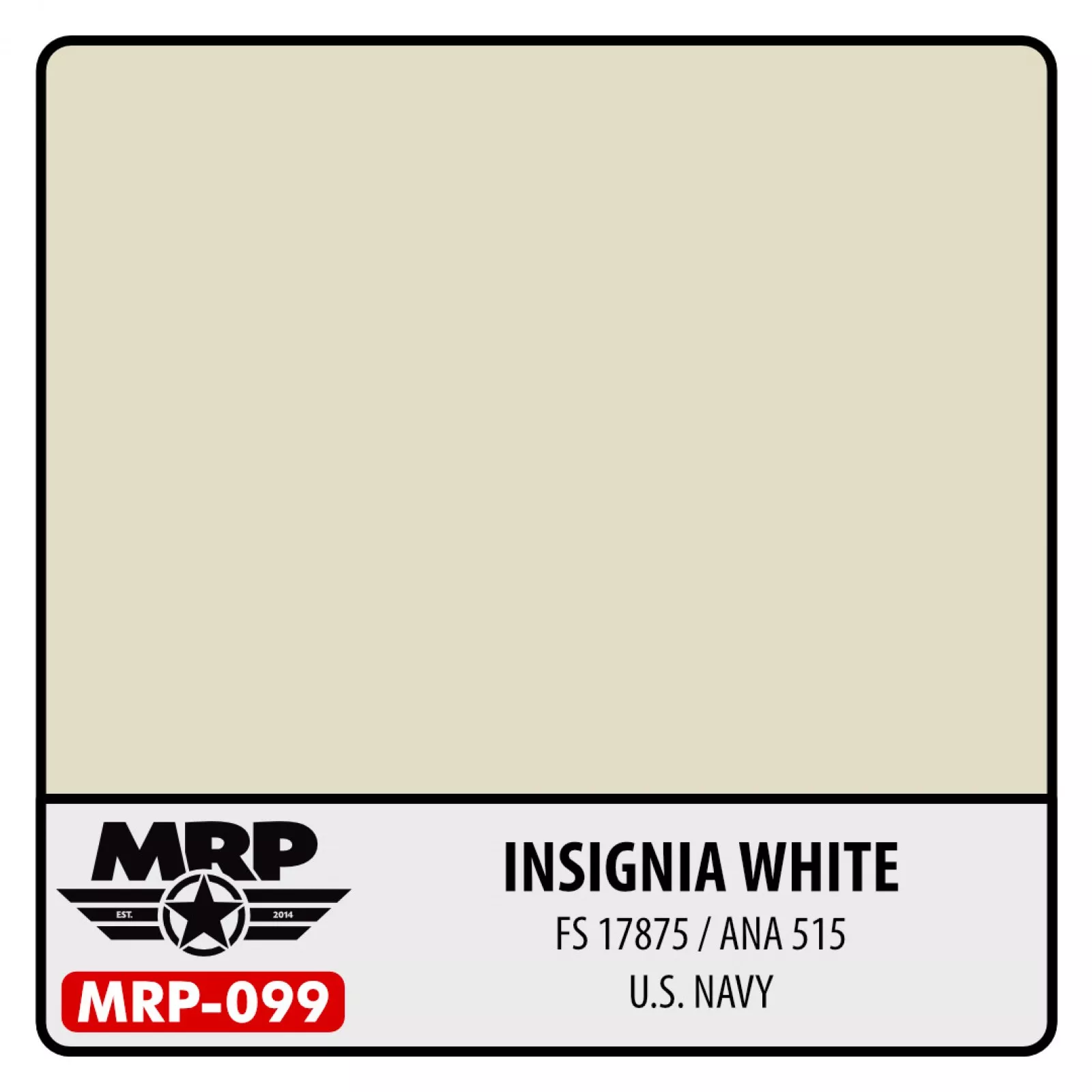MRP White FS 17875 / ANA 515 / U.S. Navy  30ml