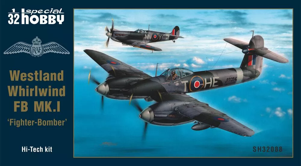 Special Hobby SH32088 1:32 Westland Whirlwind FB Mk.I ''Fighter-Bomber''