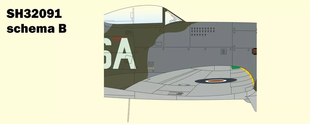 Special Hobby SH32091 1:32 Hawker Tempest Mk.V ''Doodle-bug Hunters''