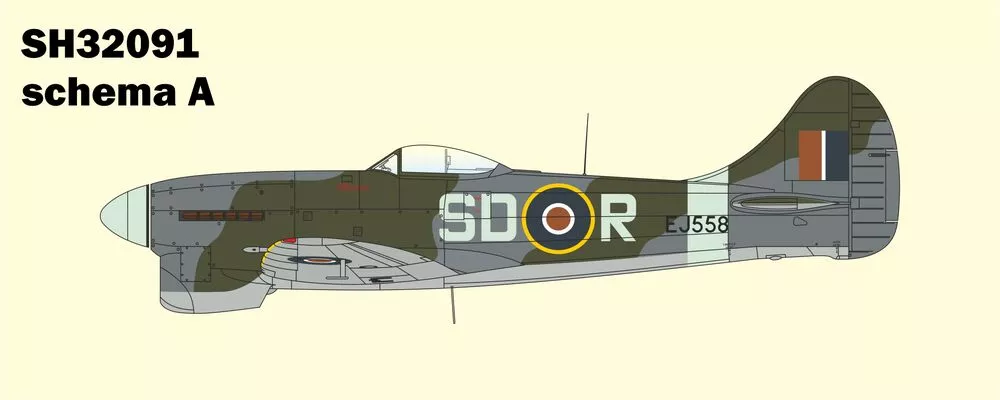 Special Hobby SH32091 1:32 Hawker Tempest Mk.V ''Doodle-bug Hunters''
