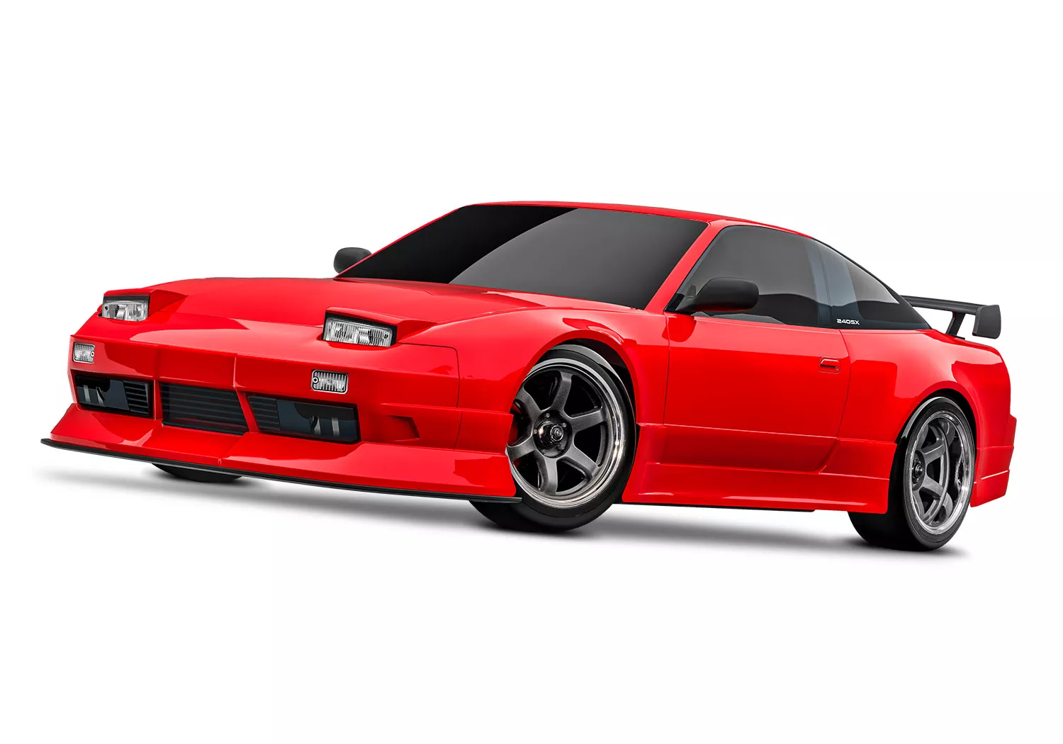 Traxxas  105247-4R 1:10 Nissan 240SX 4TEC Drift RWD RTR Rouge
