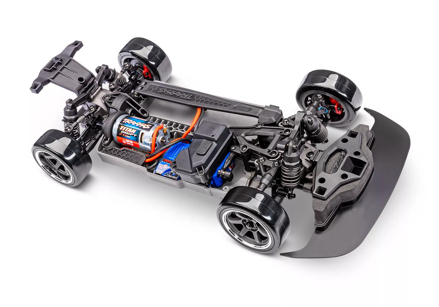 Traxxas  105247-4R 1:10 Nissan 240SX 4TEC Drift RWD RTR Rouge