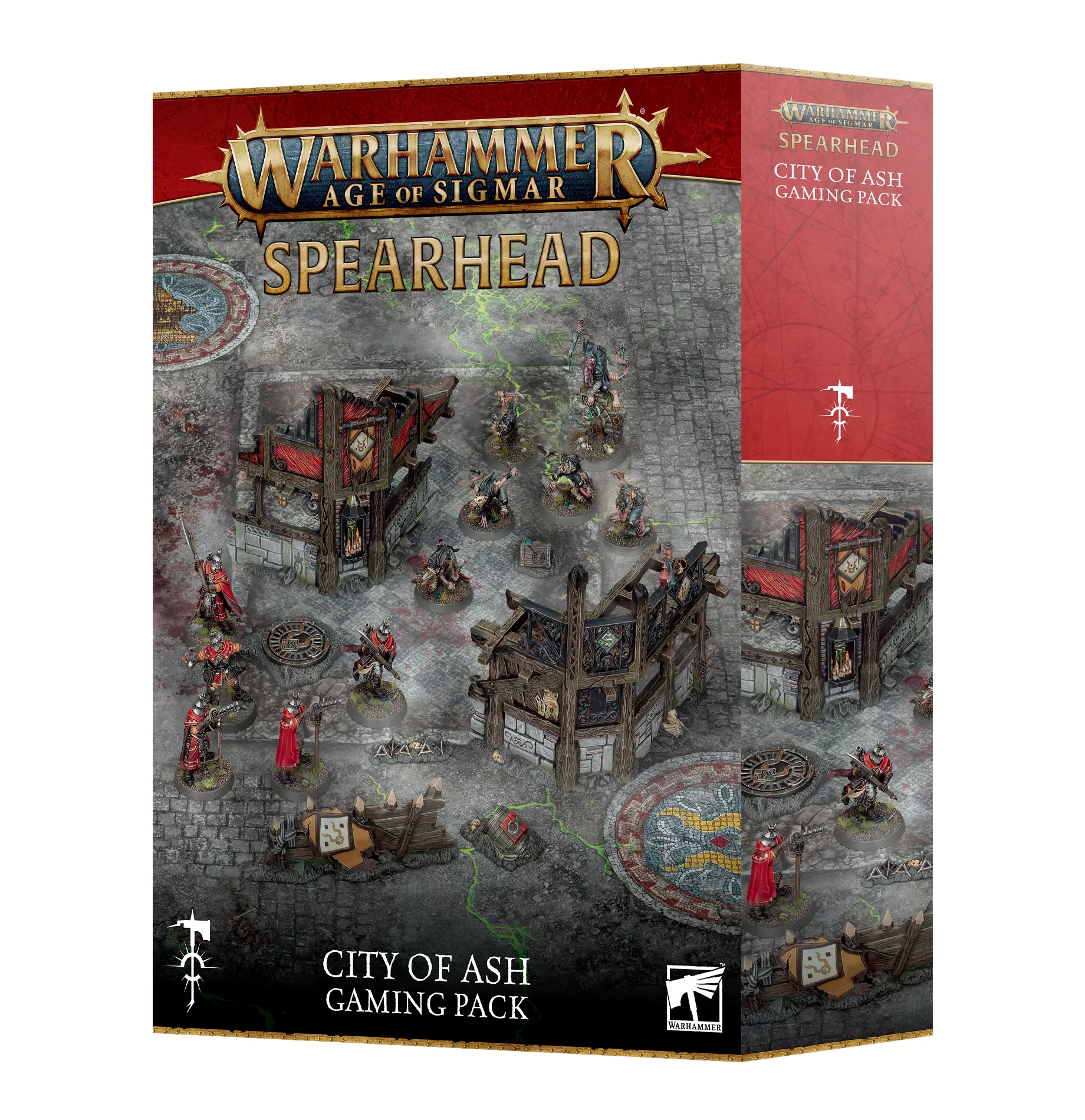 Warhammer Age Of Sigmar : City of Ash Gaming Pack  (ENG)