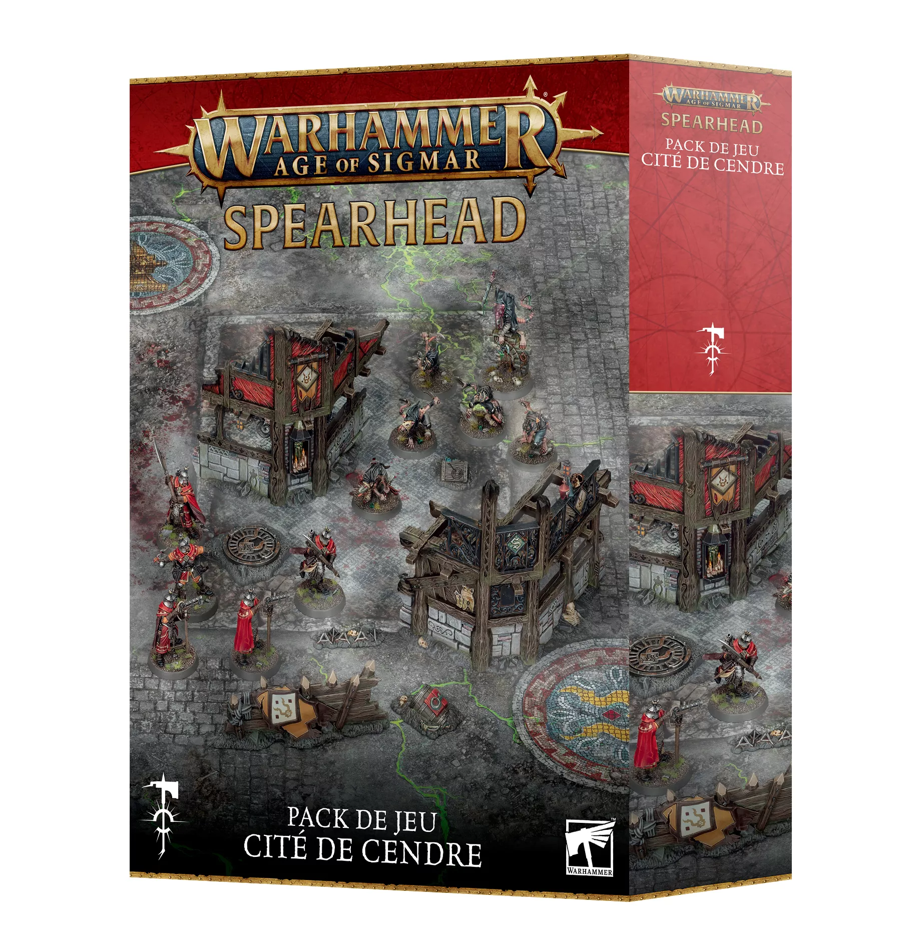 Warhammer Age Of Sigmar : Spearhead Pack de Jeu - Cité de Cendres (FR)