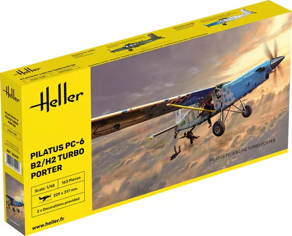 Heller 30410 1:48 Pilatus PC-6 B2/H2 Turbo Porter