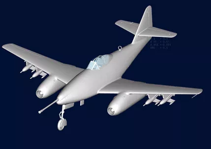 Hobby Boss 80372 1:48 Messerschmitt Me 262 A-1a/U4
