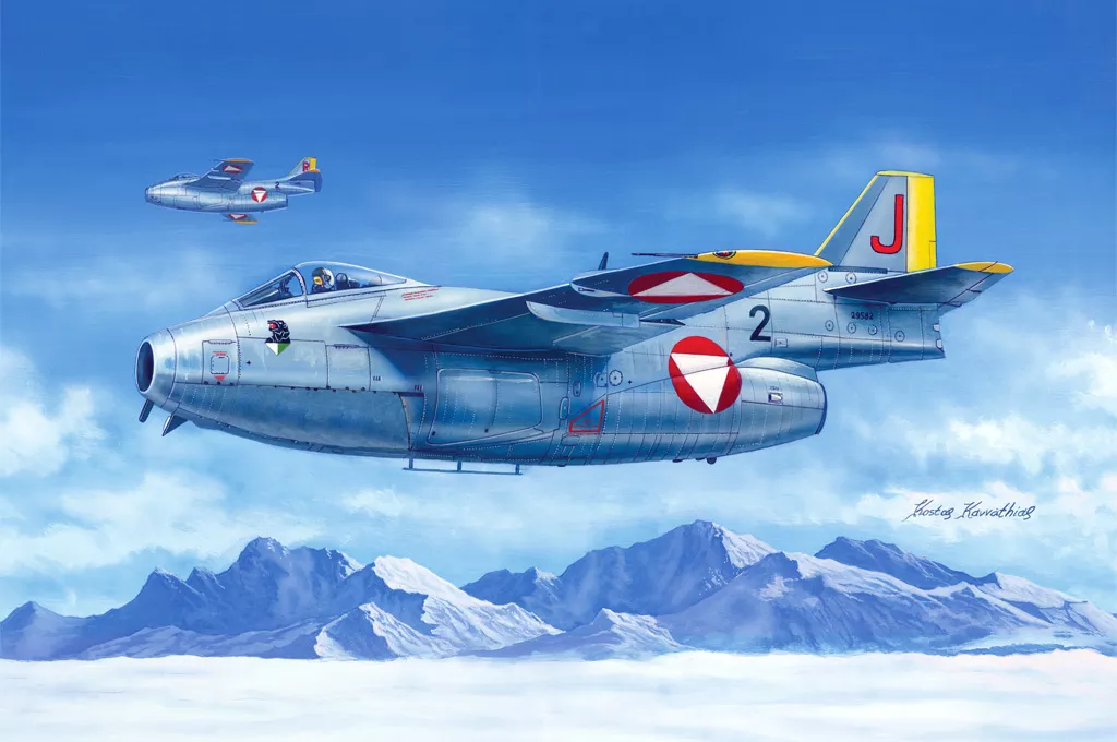 Hobby Boss 81745 1:48 Saab J-29F Tunnan