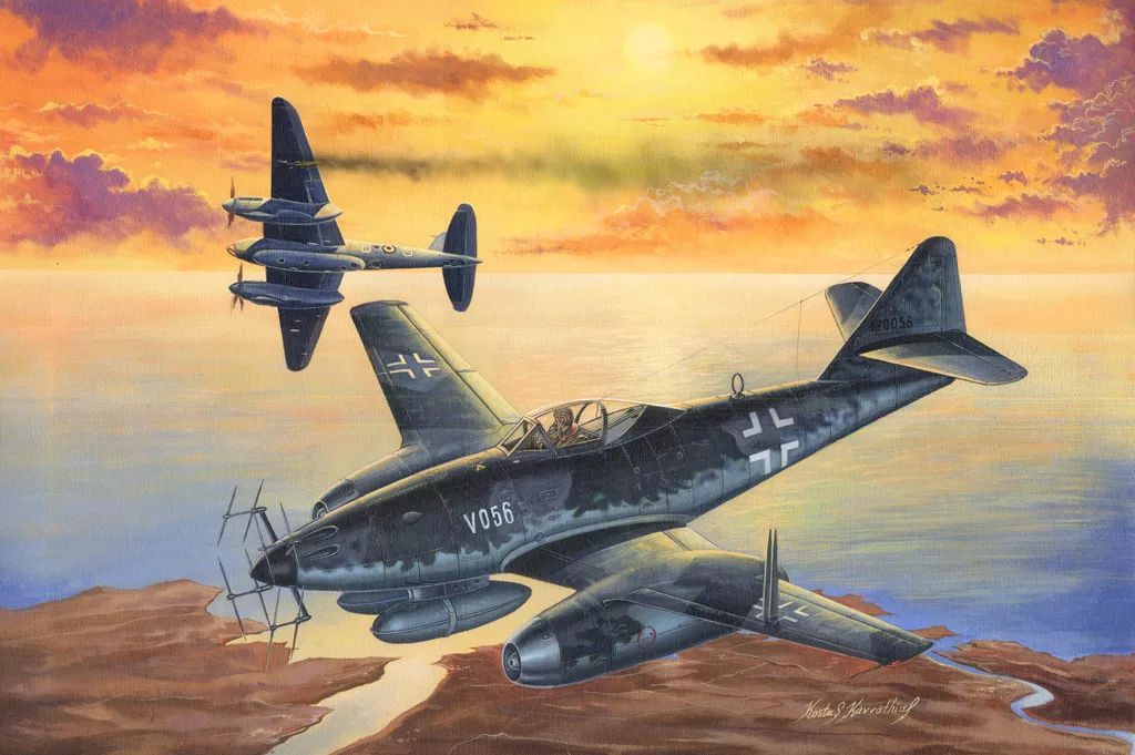 HobbyBoss 80374 1:48 Messerschmitt Me 262 A-1a/U2 (V056)
