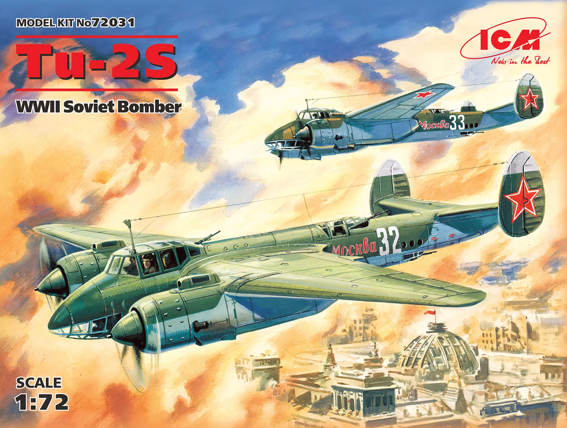 ICM 72031 1/72 Tupolev Tu-2S