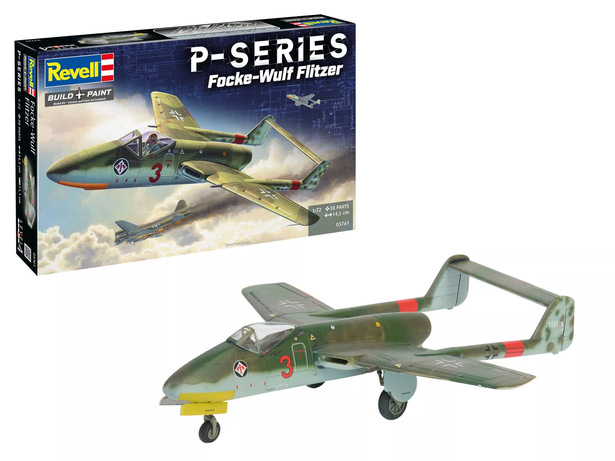 Revell 03761  1/72 P-Series Focke-Wulf Flitzer