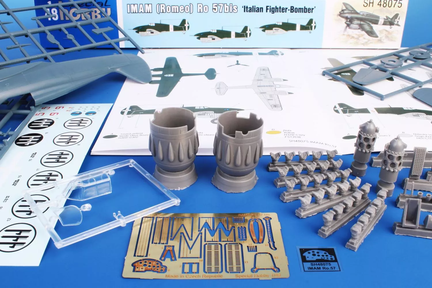 Special Hobby SH48075 1:48 IMAM (Romeo) Ro 57bis ''Italian fighter-Bomber''
