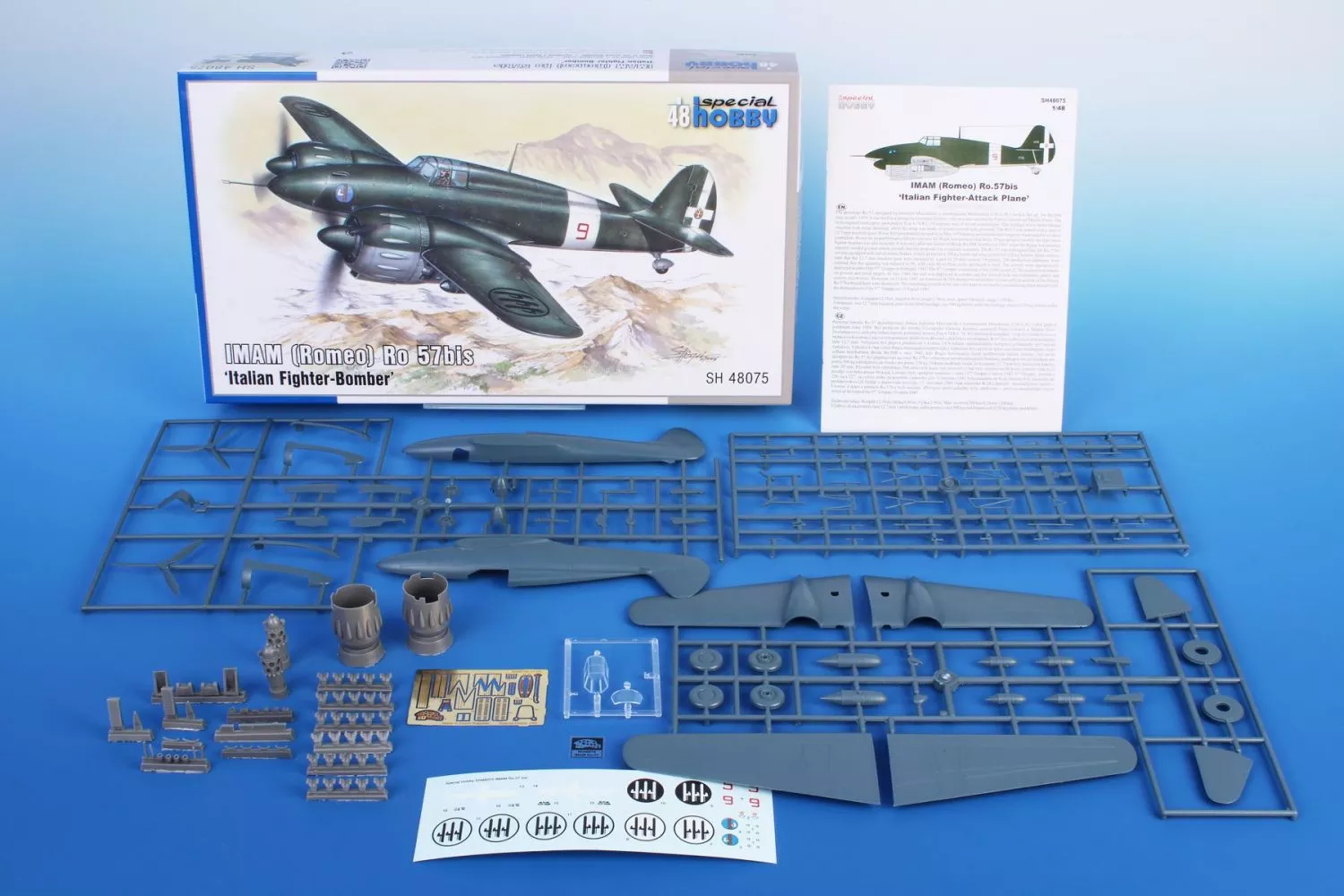 Special Hobby SH48075 1:48 IMAM (Romeo) Ro 57bis ''Italian fighter-Bomber''