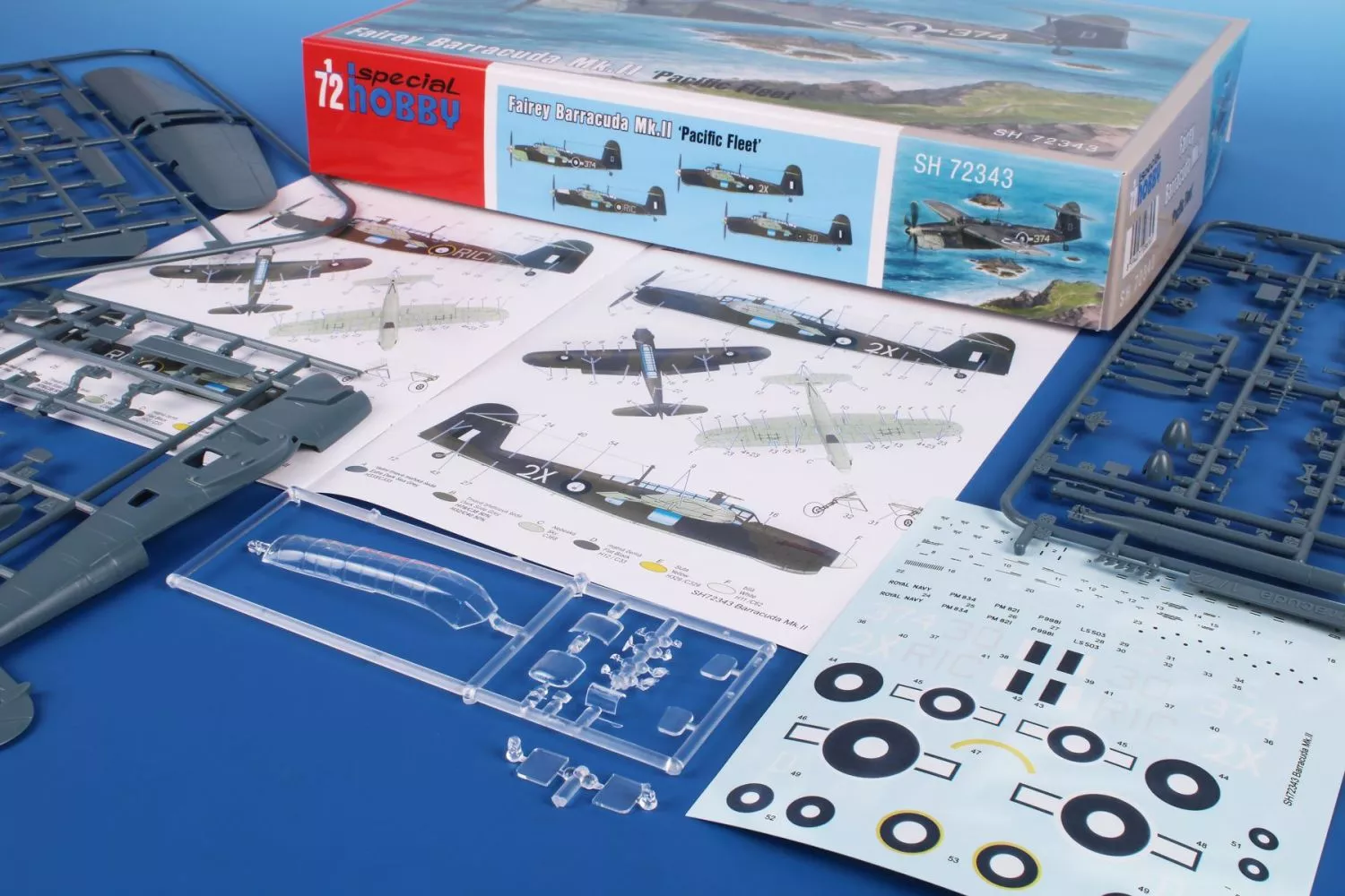 Special Hobby SH72343 1:72  Fairey Barracuda Mk.II ''Pacific Fleet''