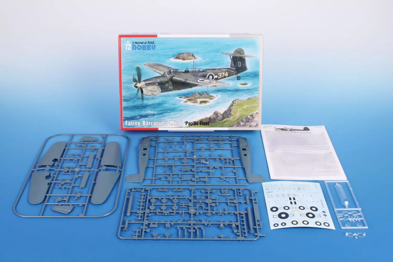 Special Hobby SH72343 1:72  Fairey Barracuda Mk.II ''Pacific Fleet''