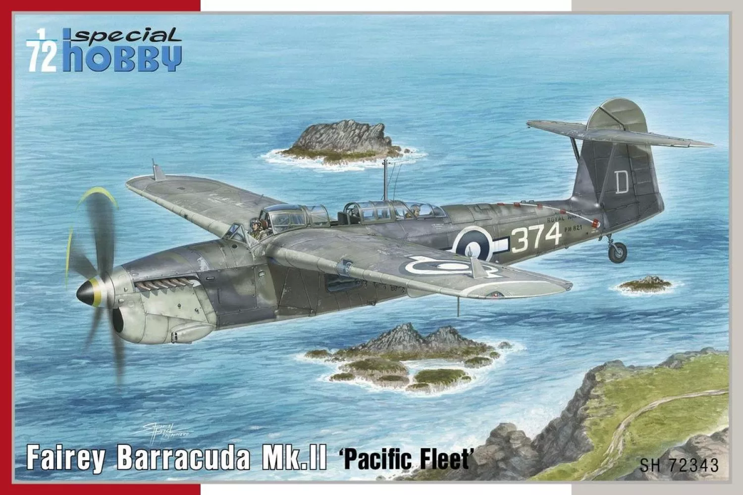 Special Hobby SH72343 1:72  Fairey Barracuda Mk.II ''Pacific Fleet''