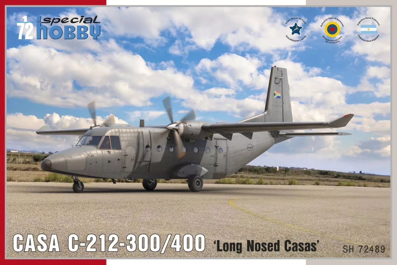 Special Hobby SH72489 CASA C-212-300/400 ''Long Nosed Casas''