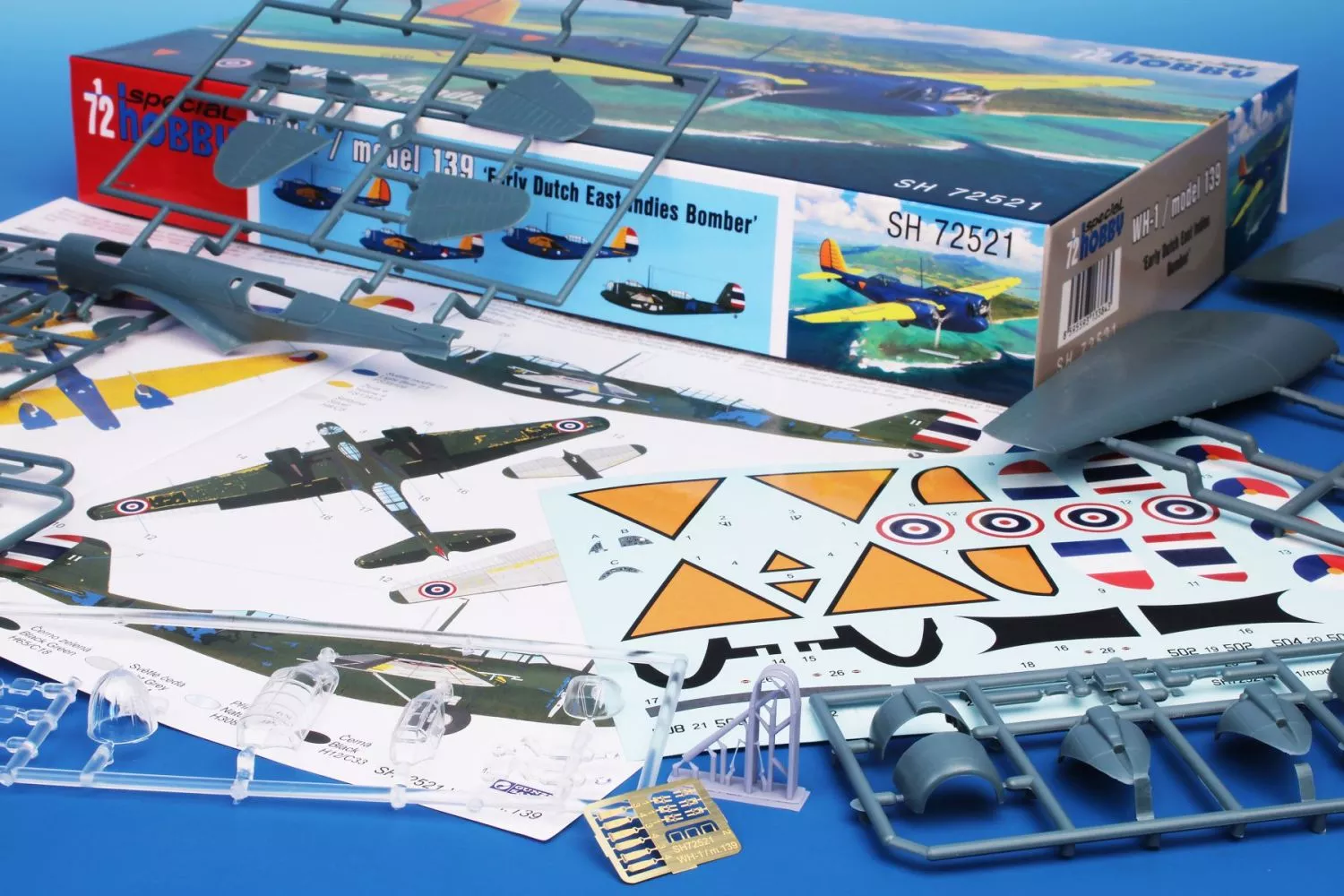 Special Hobby SH72521 1:72  WH-1 / Model 139 ''Early Dutch East Indies Bomber''